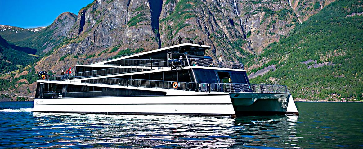 Crucero en el Naeroyfjord